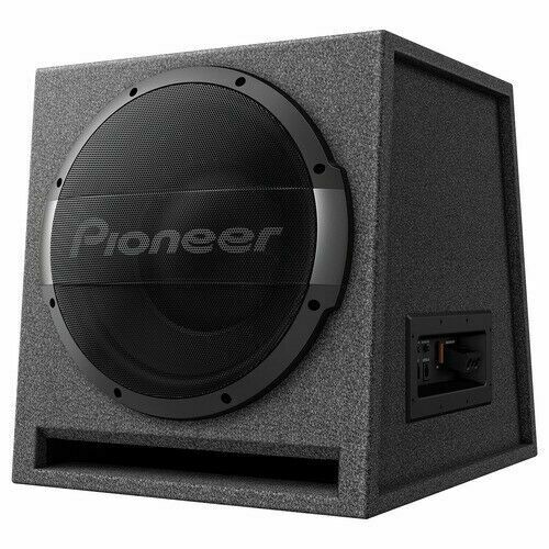 Pioneer TS-WX1210AH 12" 1500W Ported Enclosure Powered Subwoofer + 8 Ga Amp Kit - Sellabi