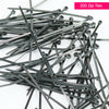 500 Pcs -4" Heavy Duty Reusable Cable Zip Ties Releasable 45 lbs Nylon Wire Wrap - Sellabi