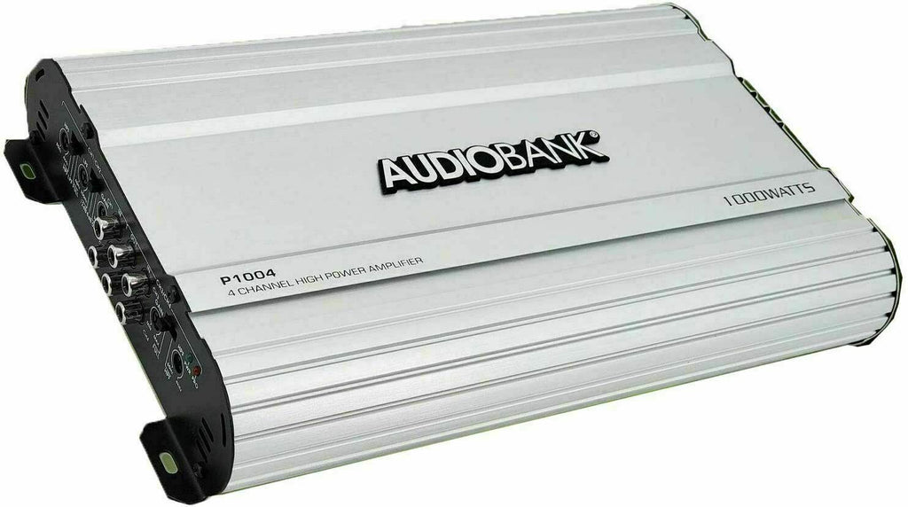 4x Soundstream AF.694 6x9" Speakers + Audiobank P1004 Amplifier + 4CH Amp Kit - Sellabi