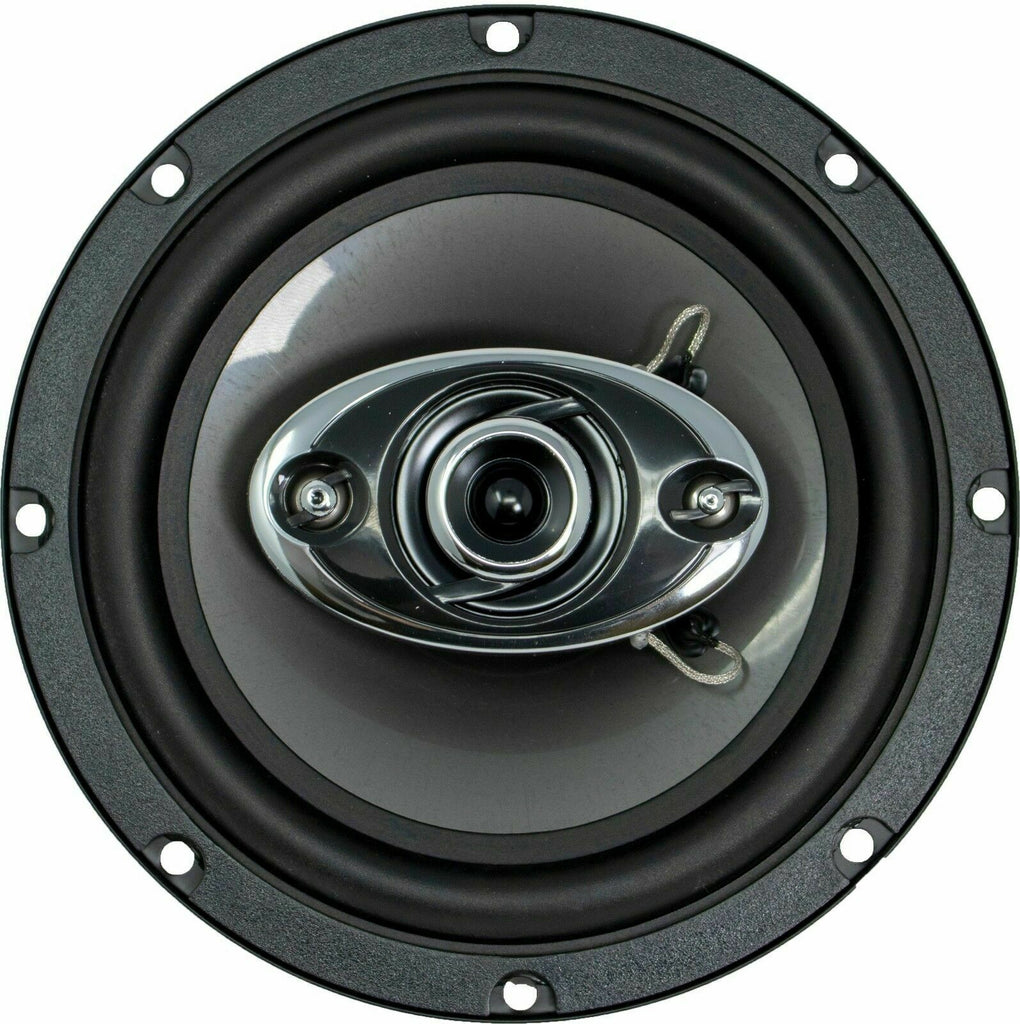 2 Pairs - Audiotek K65.4 6.5" 400 Watts 3-Way Car Audio Stereo Coaxial Speakers - Sellabi