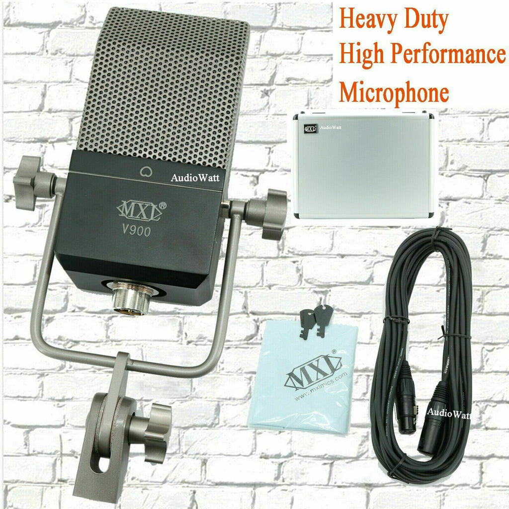 MXL V900 Live Stage and Studio Large Diaphragm Condenser Cardioid Microphone -UC - Sellabi