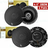 2 Pairs - Infinity Alpha 6530 6.5" 580 Watts 3-Way Car Audio Coaxial Speakers - Sellabi