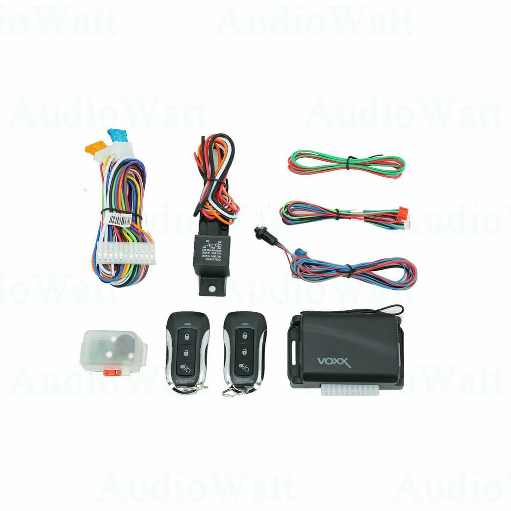 APS25Z 800FT Keyless Entry Car Alarm System + 2 Universal Door Lock Actuator - Sellabi