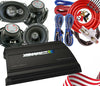 Autotek MM1620.4 1600W Amp + 2x Cerwin Vega XED693 + 2x XED62 Speakers+ Amp Kit - Sellabi