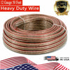 NEW 12 GA Gauge 50 Feet  Heavy Duty Marine Car Home Audio Cable Speaker Wire - Sellabi