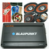 BLAUPUNKT AMP1604 4 CH 1600W AMP + 4x AB-790 6"x9" 1000W SPEAKERS + 4 GA AMP KIT - Sellabi
