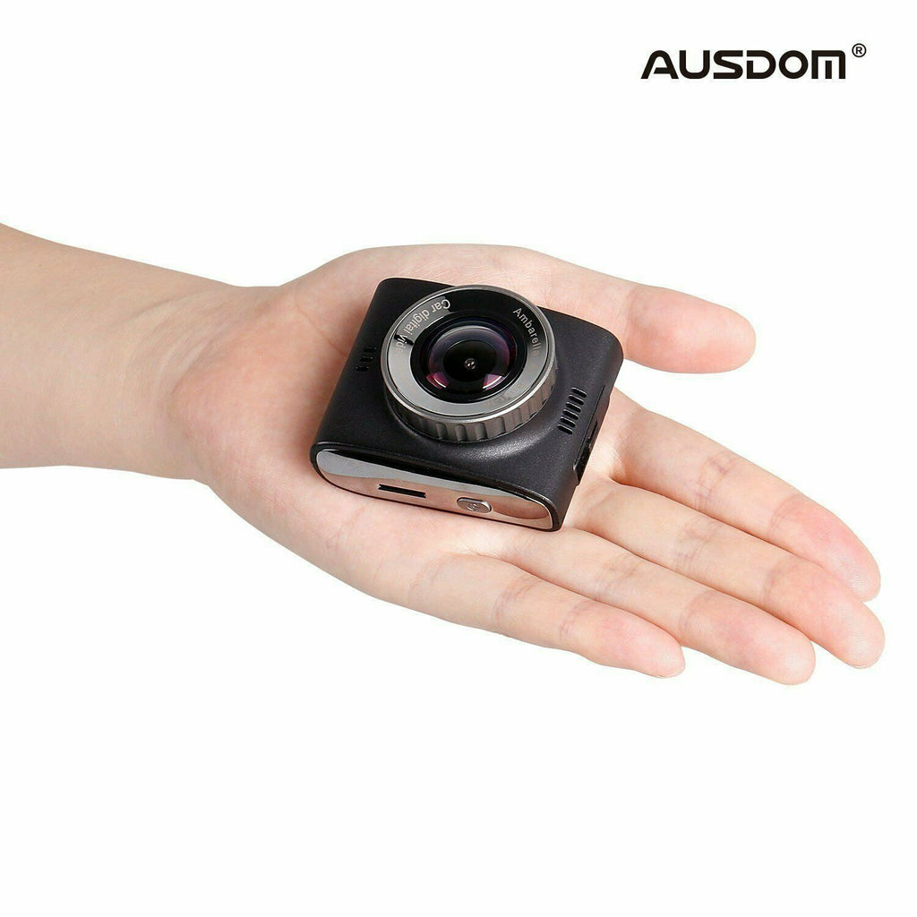 AUSDOM AD109 Dashboard Camera Recorder DVR 180 Degree Wide Angle Lens - Sellabi