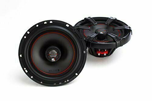 2) MB Quart X-Line 80 Watt 6.5 Inch Coaxial Car Audio Speakers Pair | XK1-116 - Sellabi